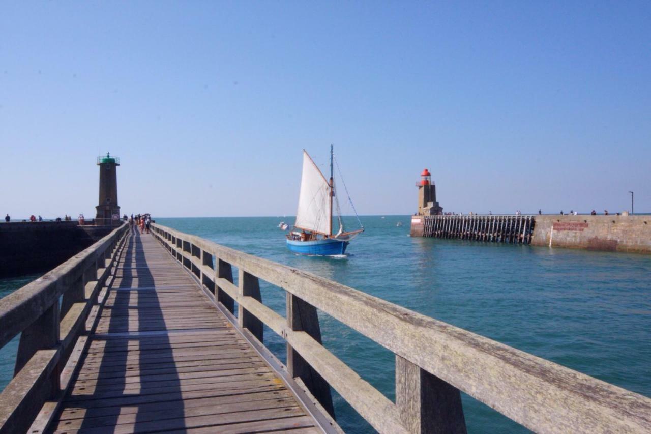 " Le Leana Cardi " Fecamp Bord De Mer 외부 사진