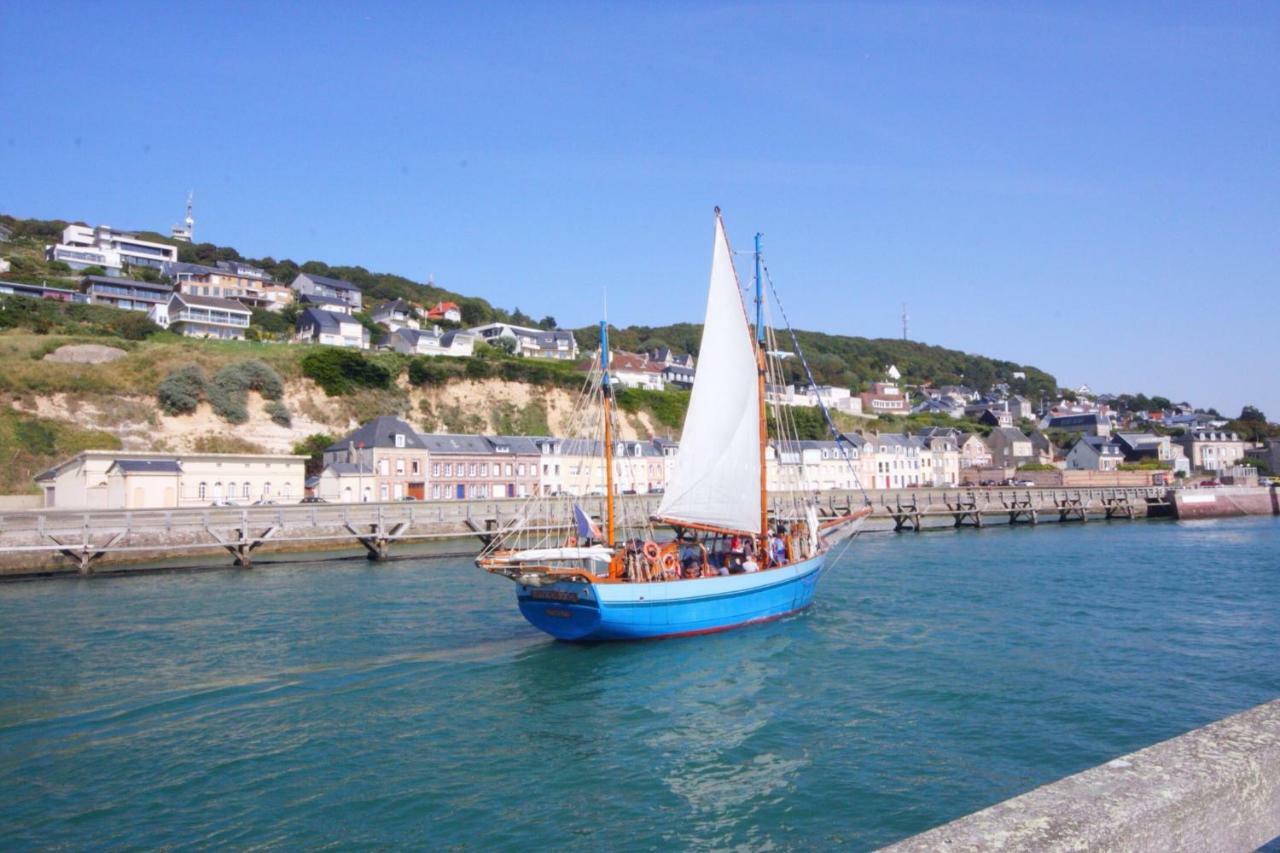 " Le Leana Cardi " Fecamp Bord De Mer 외부 사진